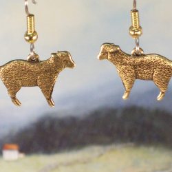 Sheep Dangle Earrings