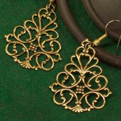 Victorian Filigree Style Earrings
