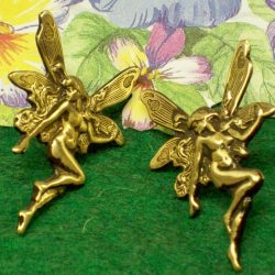 Medium Fairy Post Earrings