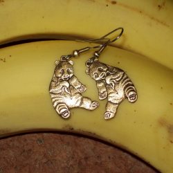 Panda Dangle Earrings