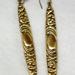Ornate Vintage Dangle Earrings