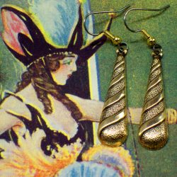 Twist Teardrop Earrings
