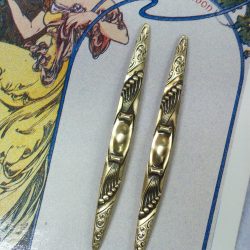 Victorian Raised Center Spindle Earrings