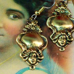 Vintage Deco Style Earrings