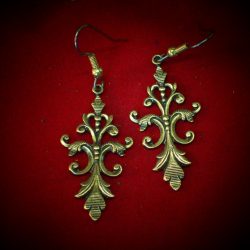 Fancy Victorian Dangle Earrings