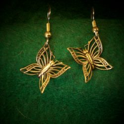 Filigree Butterfly Earrings