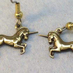Unicorn Dangle Earrings
