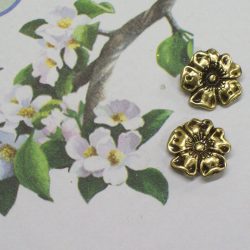 Small Flower Post Earrings
